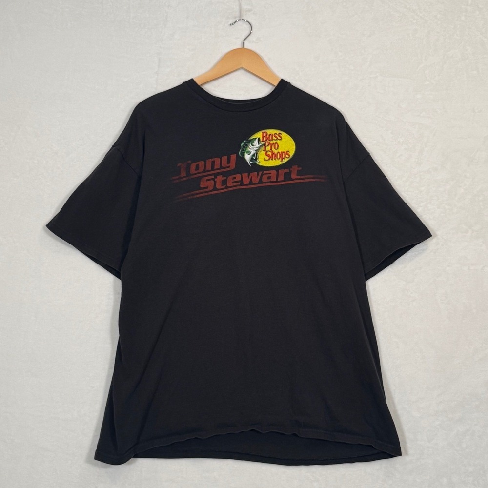 NASCAR Tony Stewart Bass Pro Shops Graphic T-Shirt Size XXL